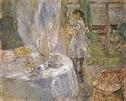 Berthe Morisot At the little cottage Germany oil painting artist